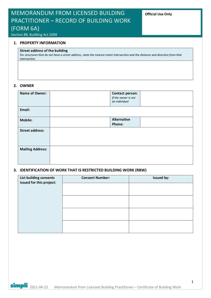 Form 6A Fill And Sign Online With Lumin