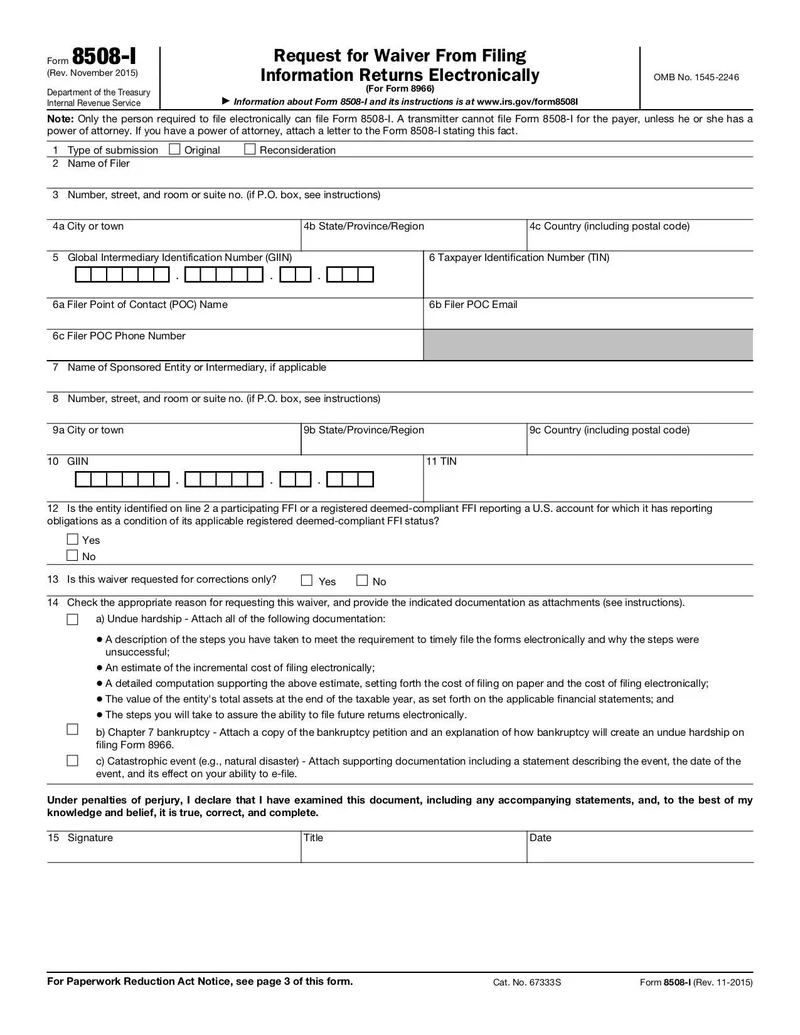Form 8508 I Fill And Sign Online With Lumin