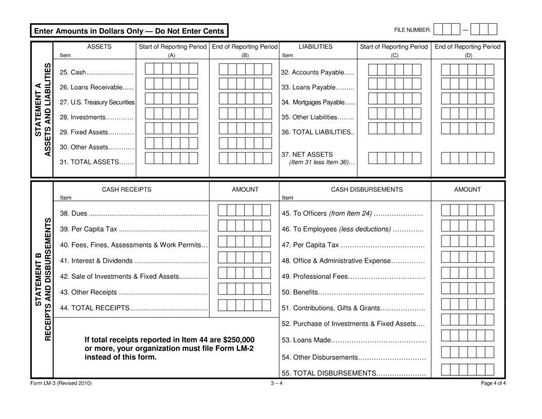 Irs Form Lm3
