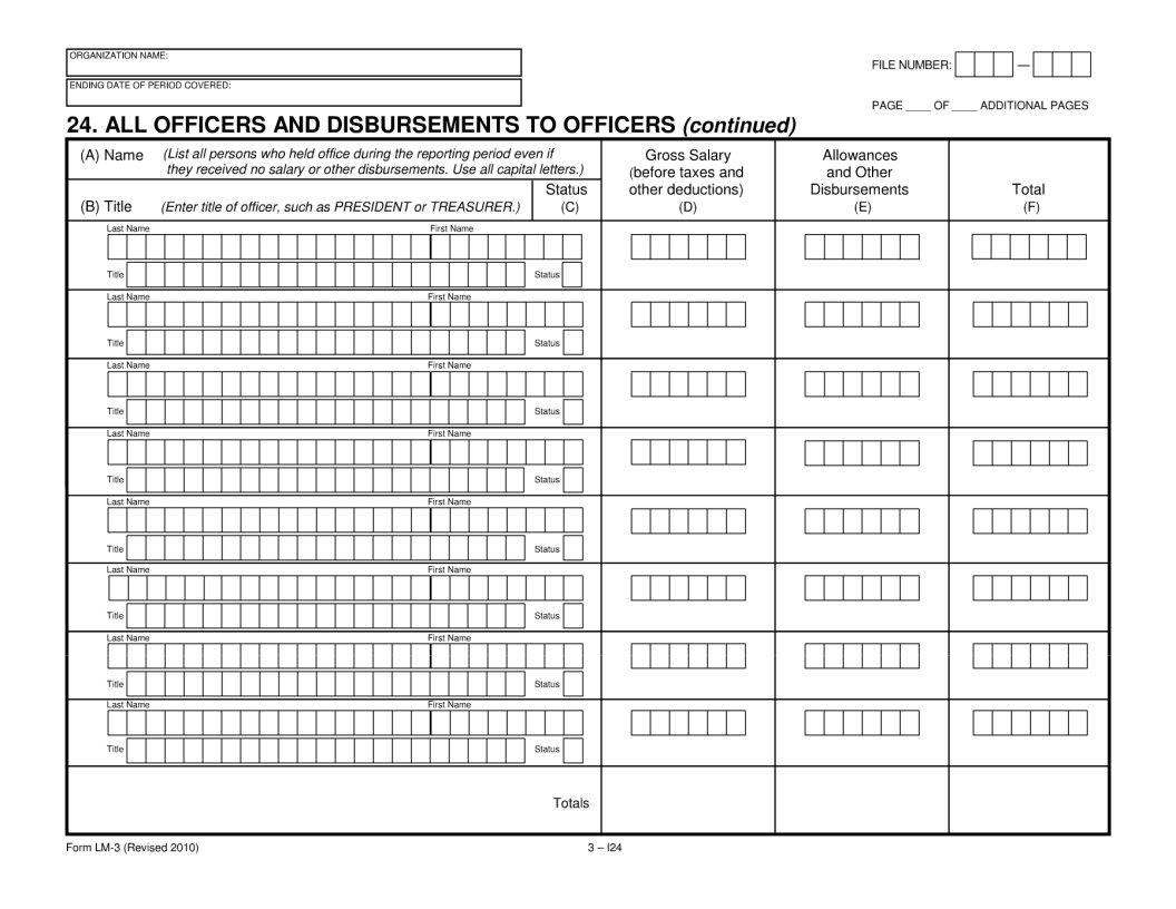 Form Lm 3 Fill Out Printable PDF Forms Online