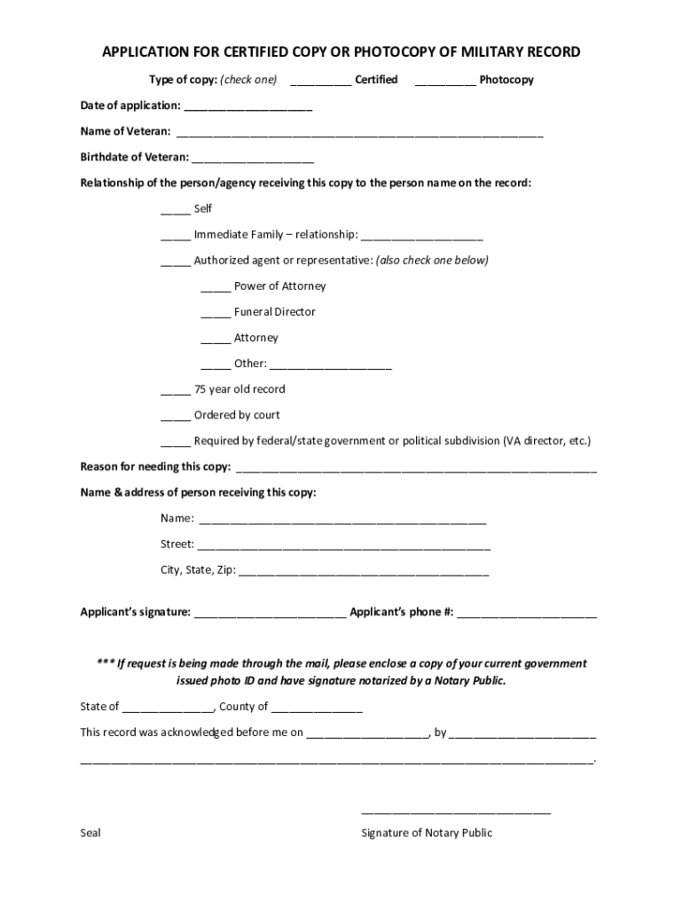 Printable Form Vtr-34