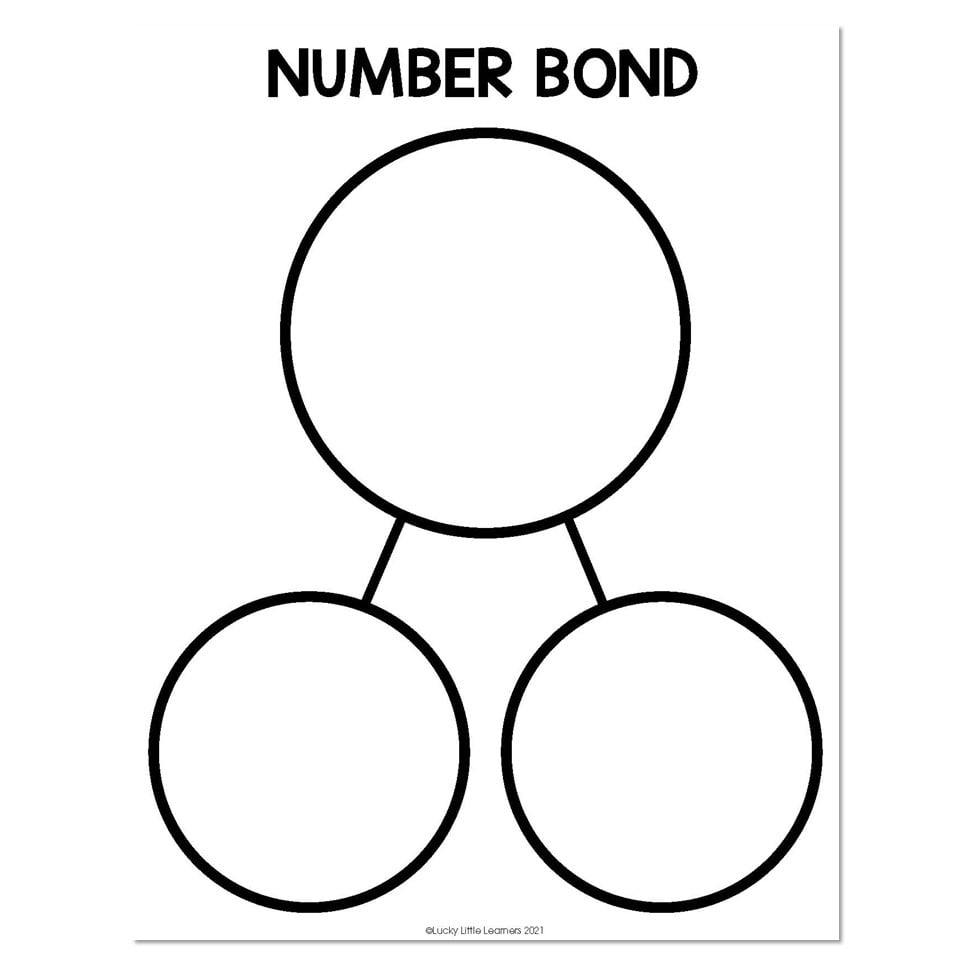 Free Blank Number Bonds Template Download Free Blank Number Bonds 