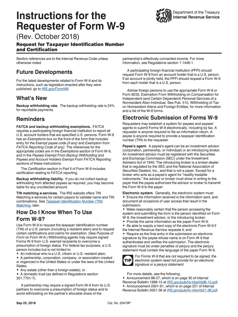 W9 Form Downloadable Pdf 2022