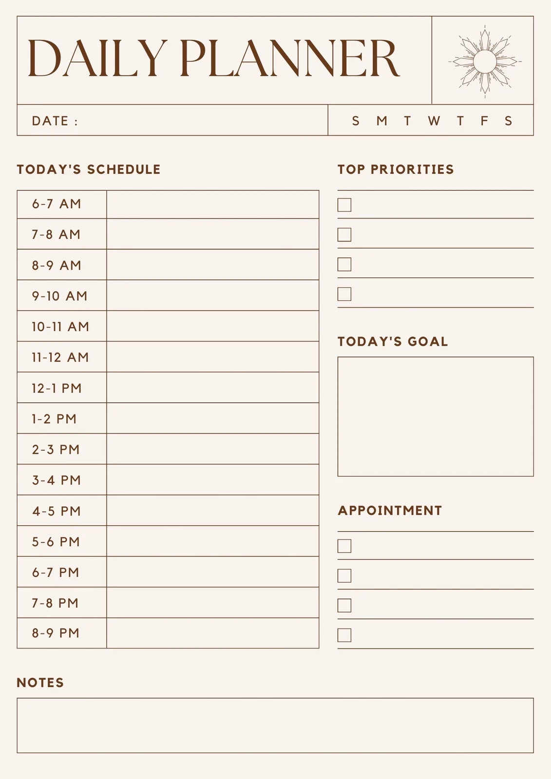 Free Printable Daily Calendar Worksheets