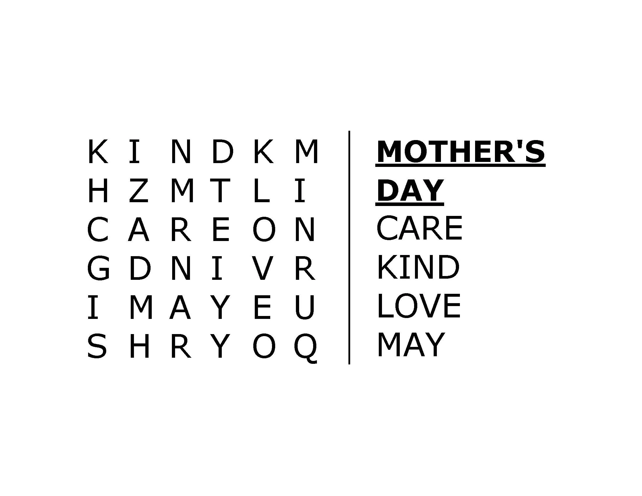 Free Printable Word Puzzles For Dementia