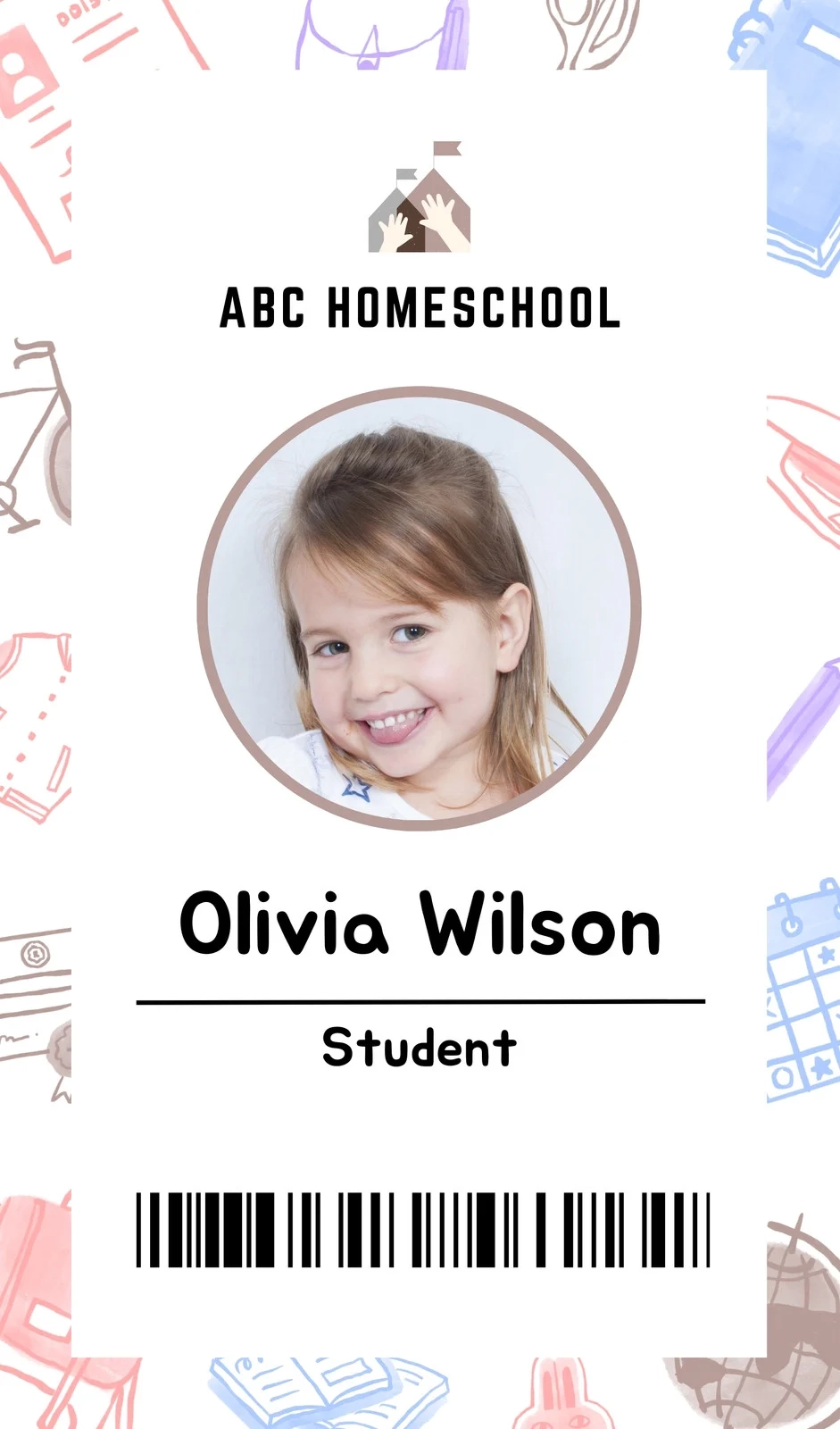Editable Free Printable Id Cards Templates
