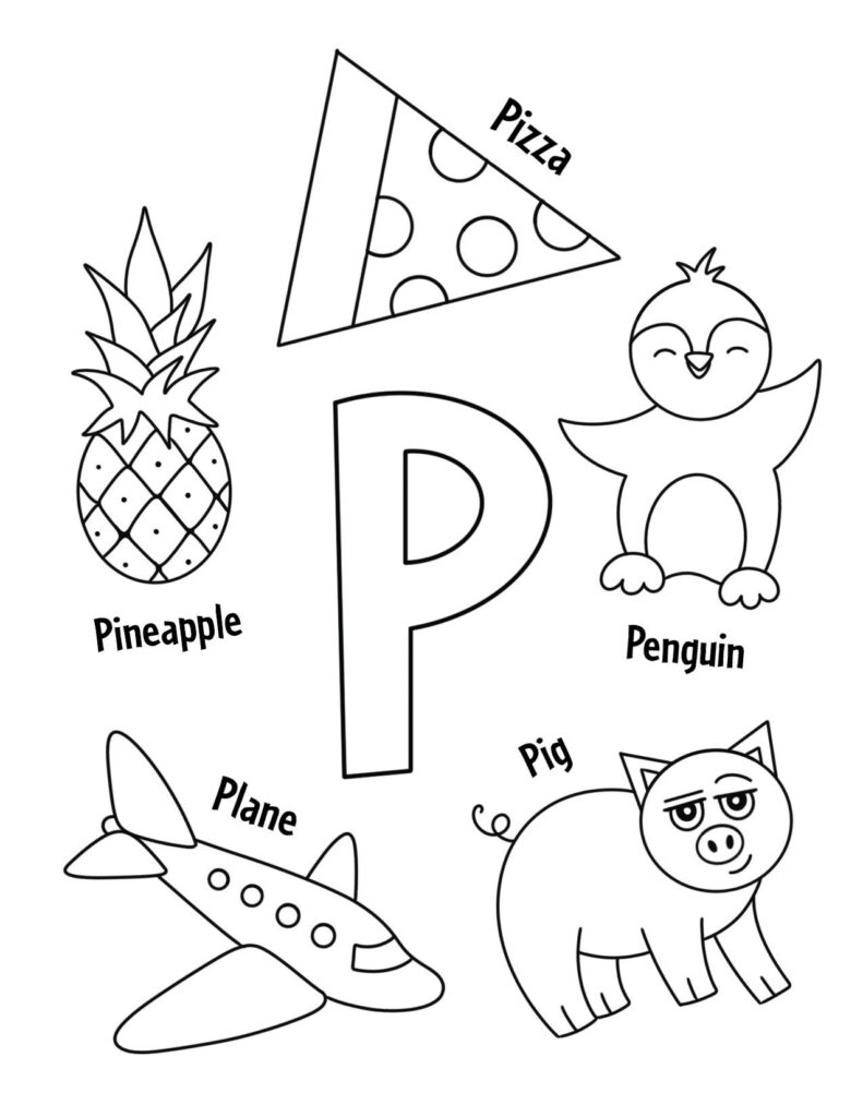 Free Printable Preschool Worksheets Letter P