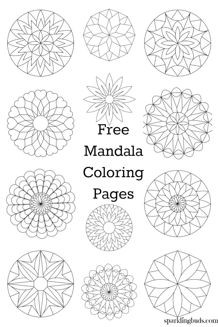 Mandala Template Printable