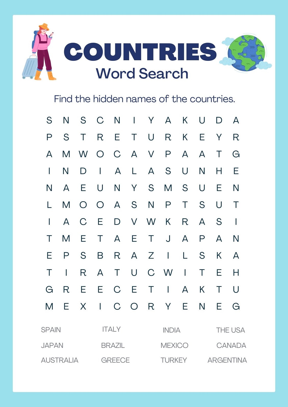 Free Printable Worksheets For Middle School