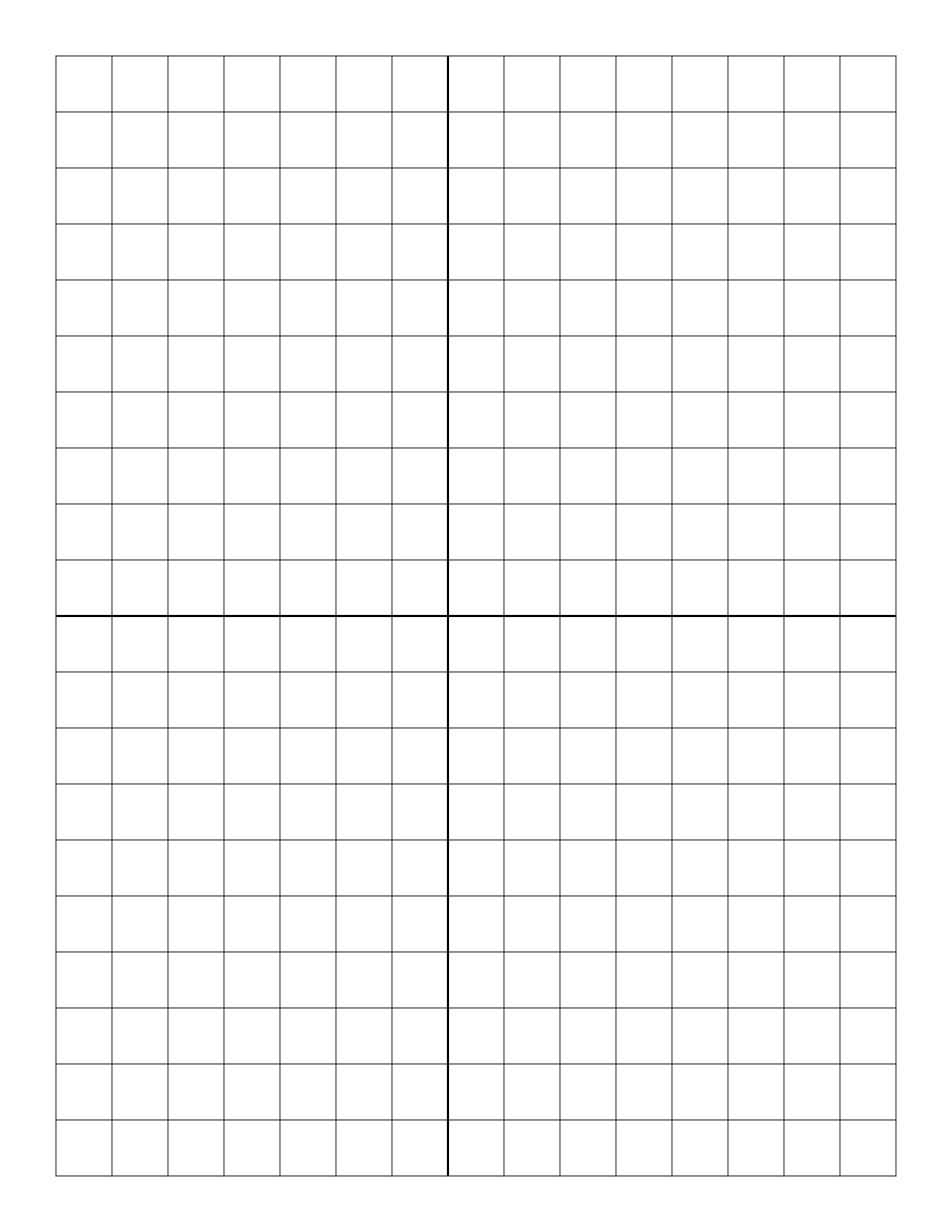 Large Graph Paper For Math
