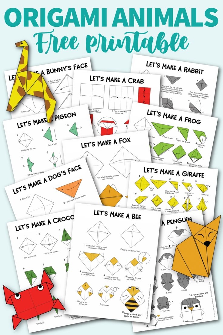 Origami Printable Templates