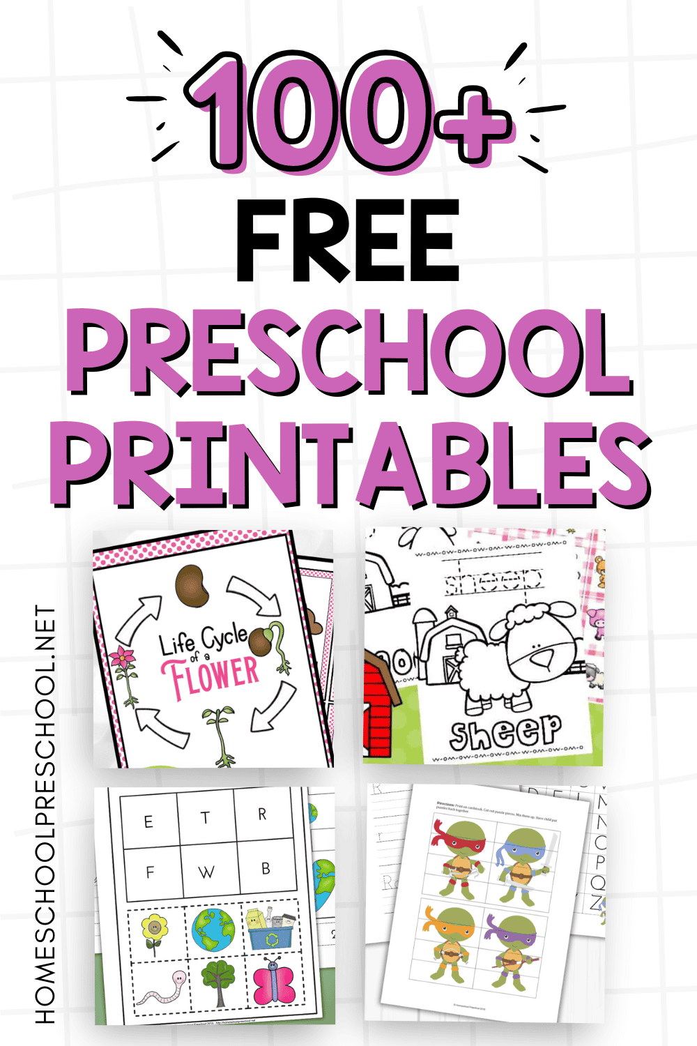 Printable Homeschool Worksheets For Preschool