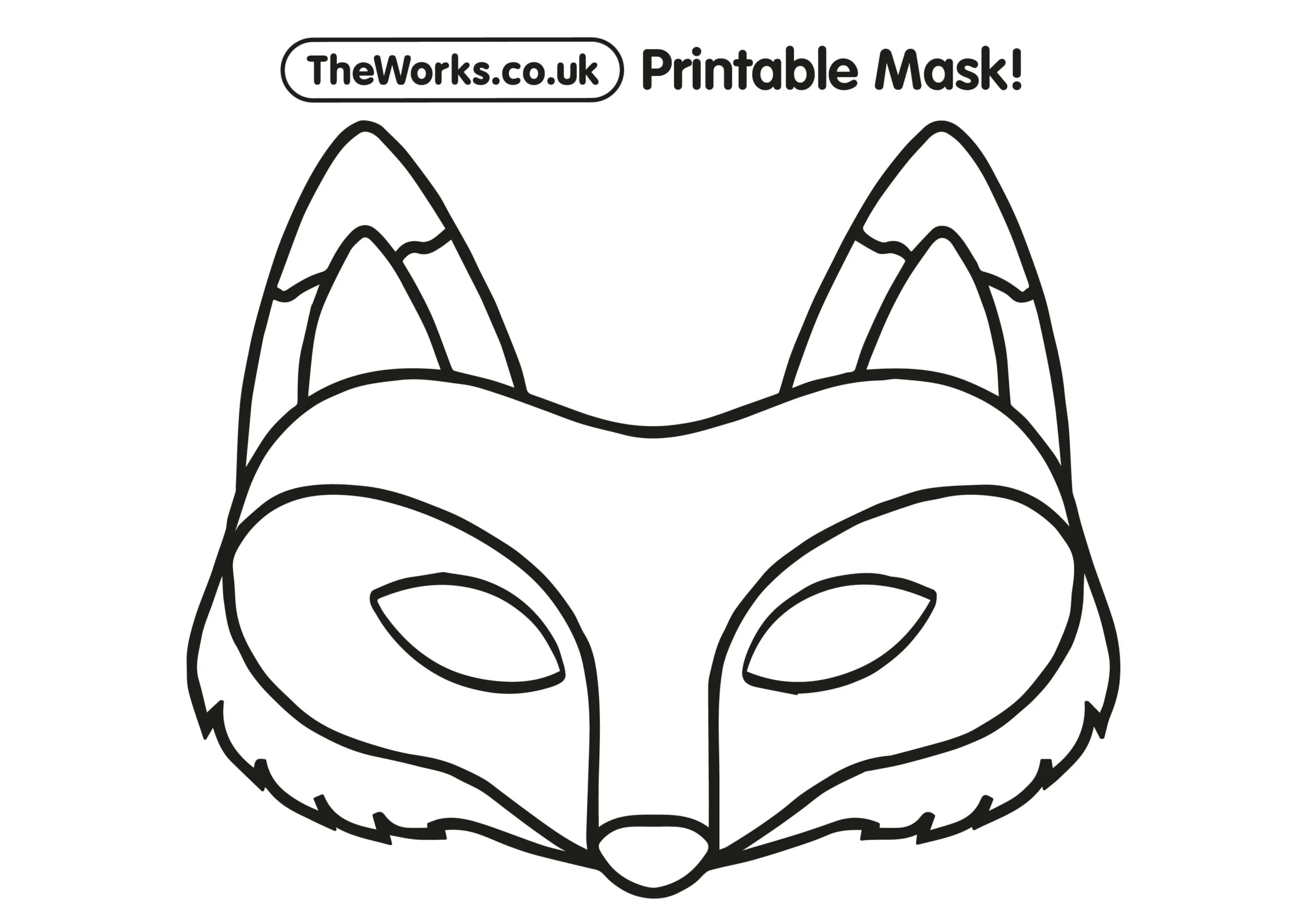 Mask Template Free Printable