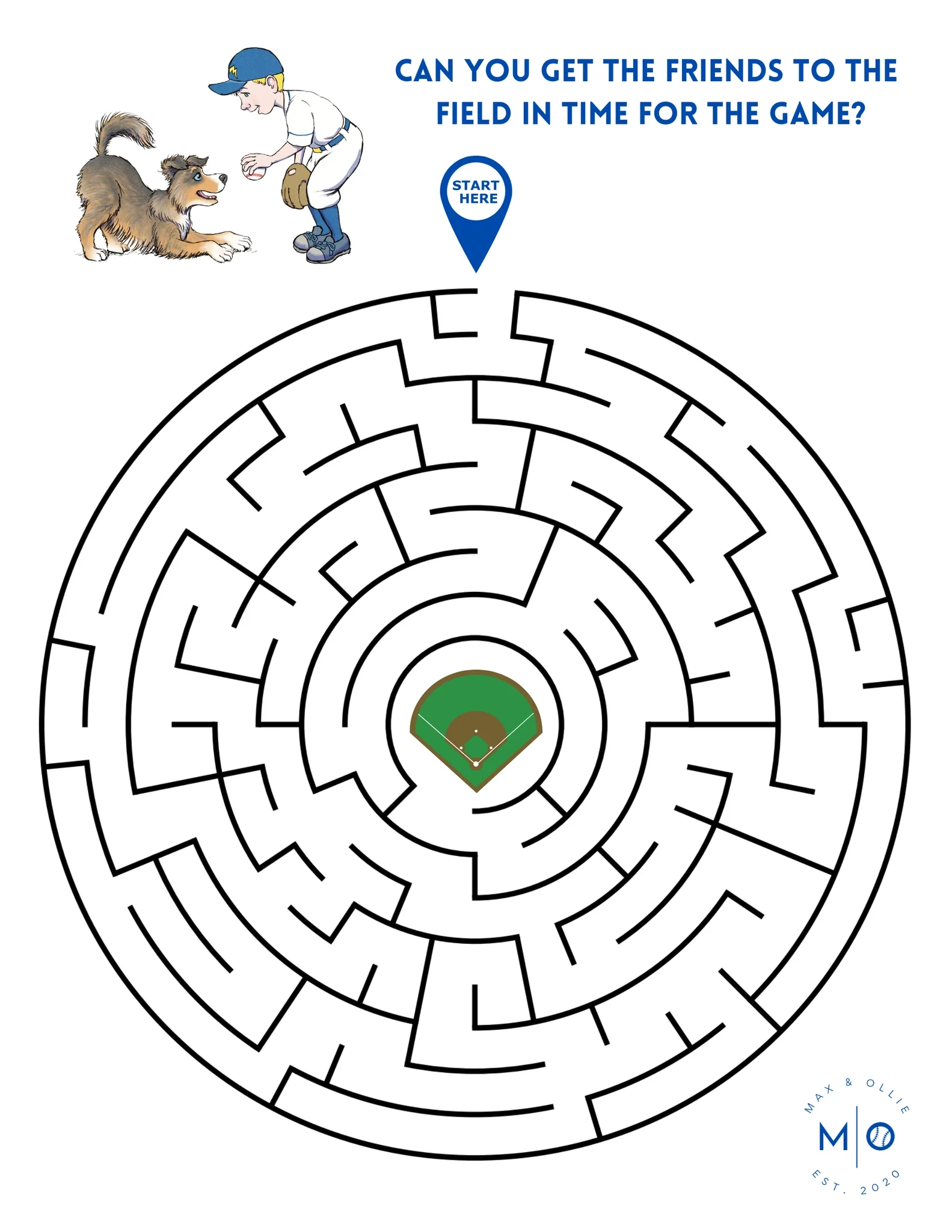 Activity Sheet For Kids Printable