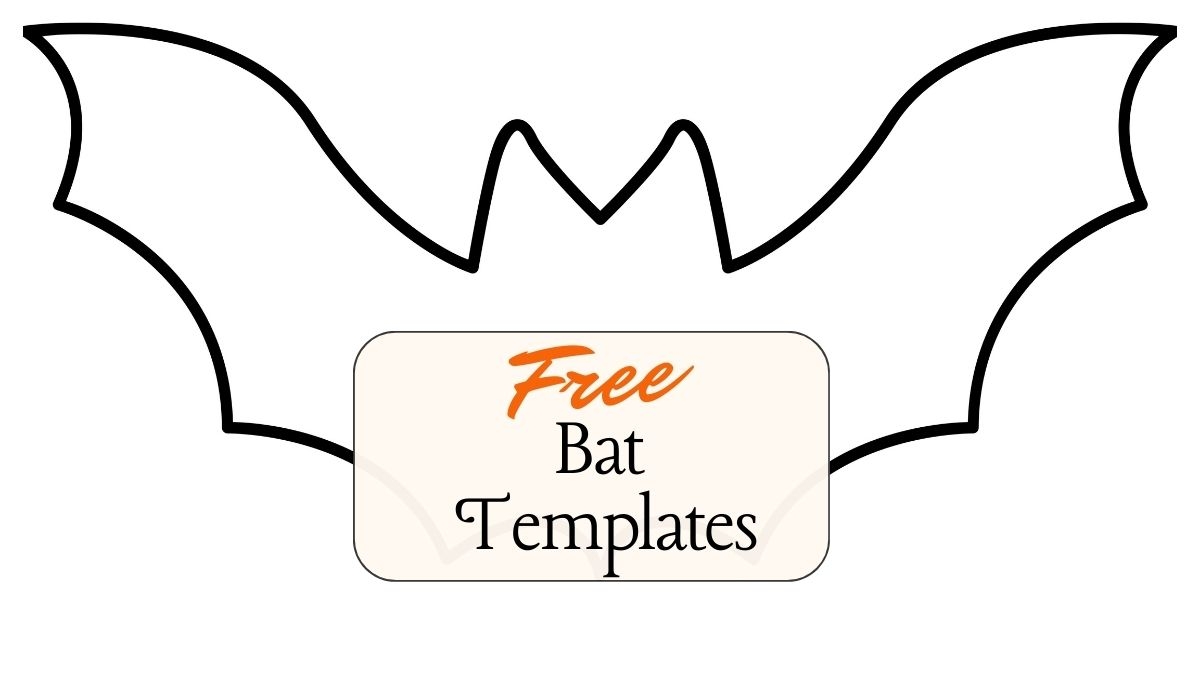 Free Printable Bat Outline