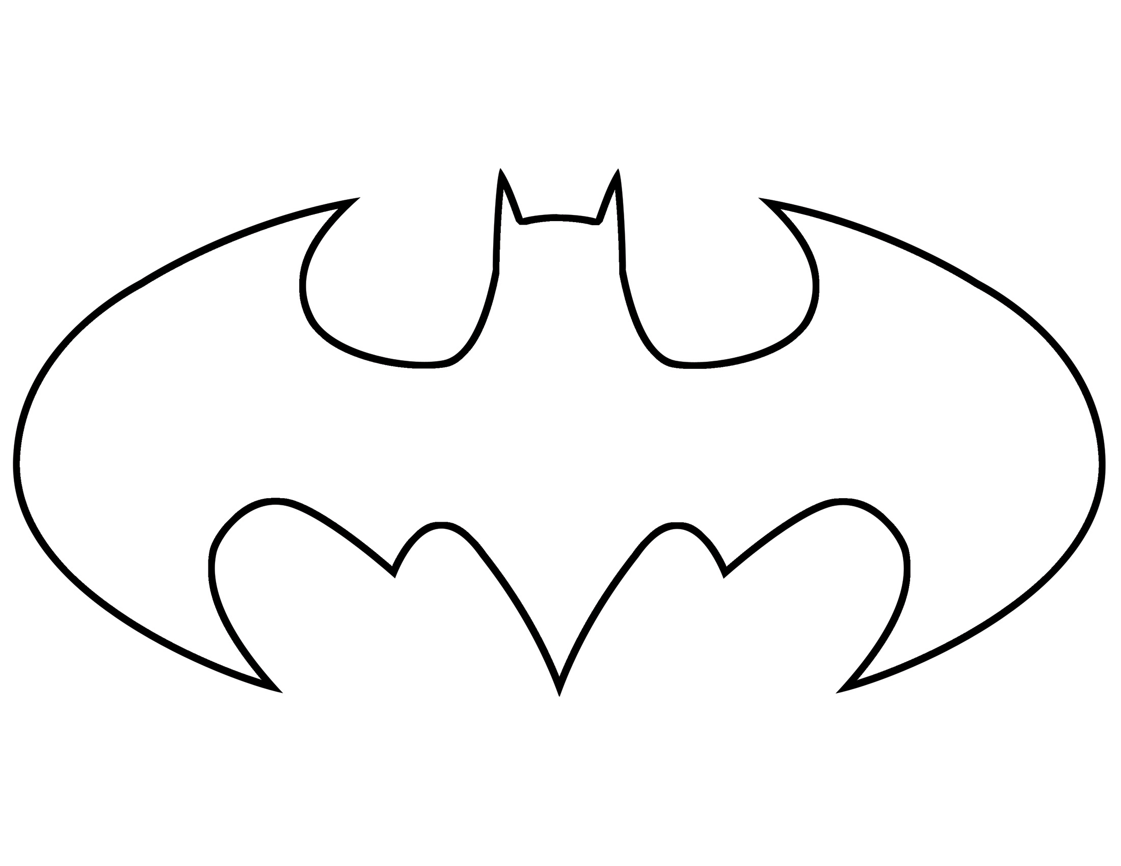 Free Printable Batman Logo Get Your Own Batman Logo Now 
