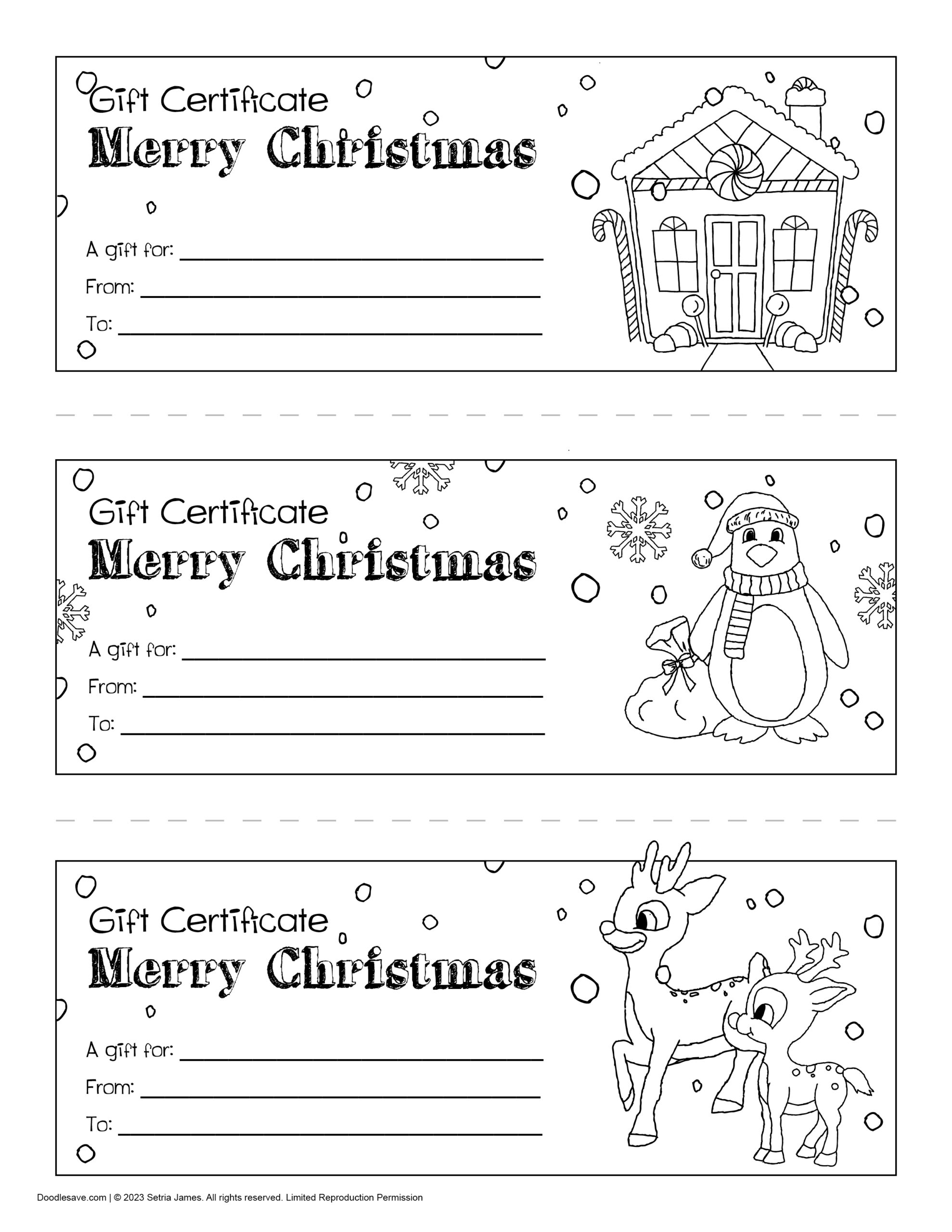 Printable Present Template