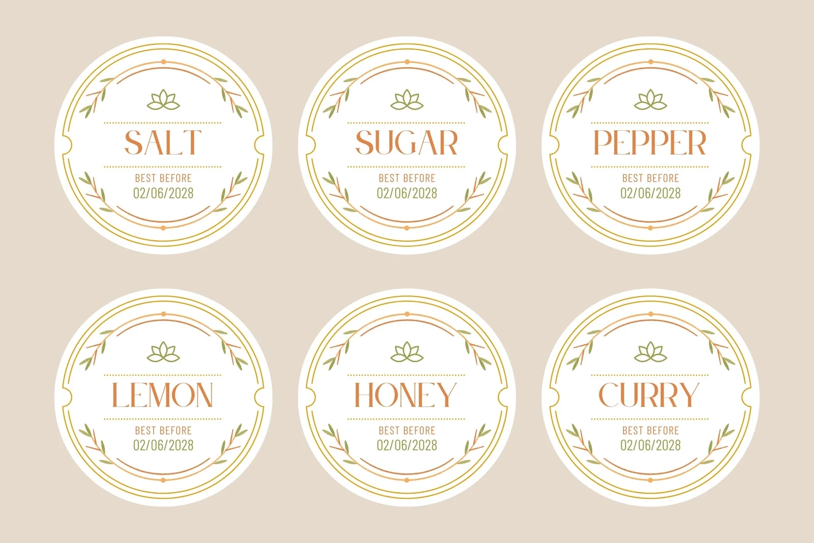 Free Printable Custom Label Templates Canva