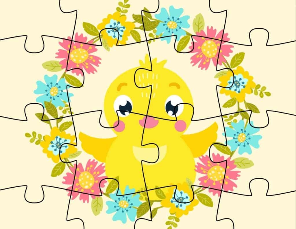 FREE Printable Easter Jigsaw Puzzles For Kids My Printable Home