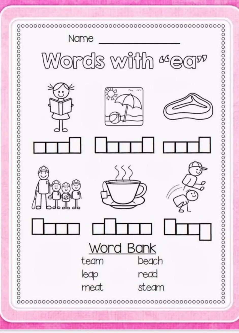 Printable English Worksheets For Grade 1