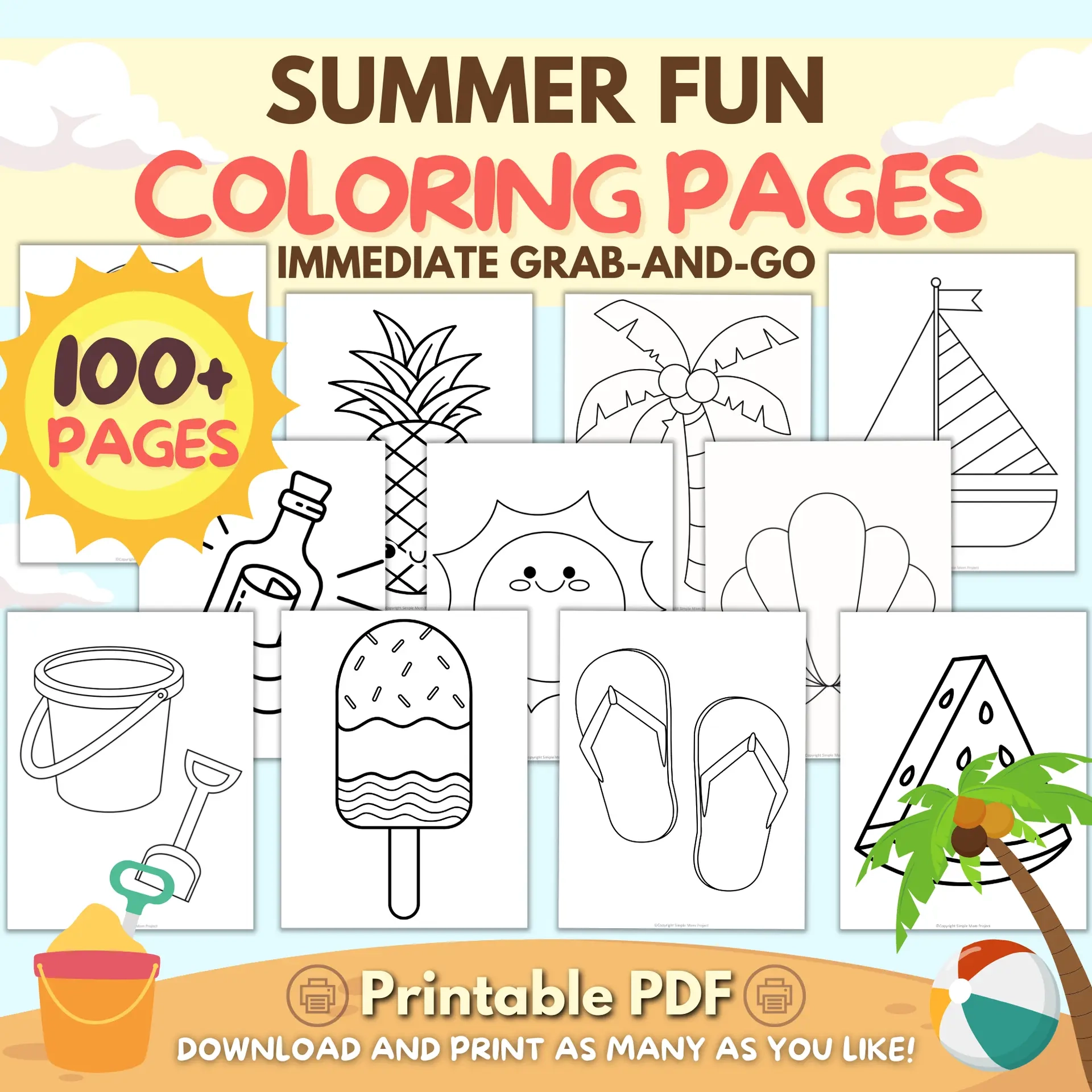 Free Printable Flip Flop Template Printable