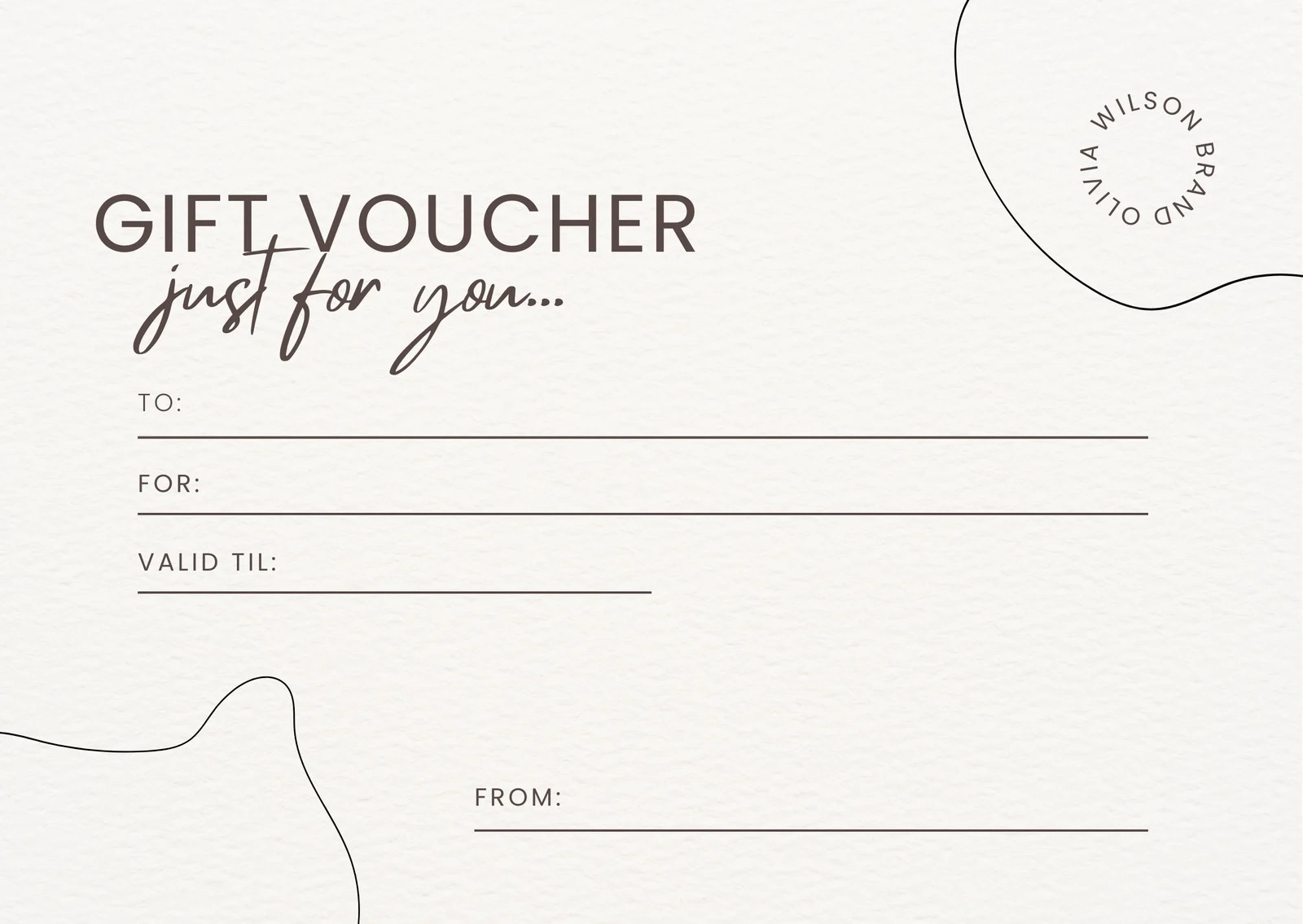 Free Printable Gift Certificates Templates