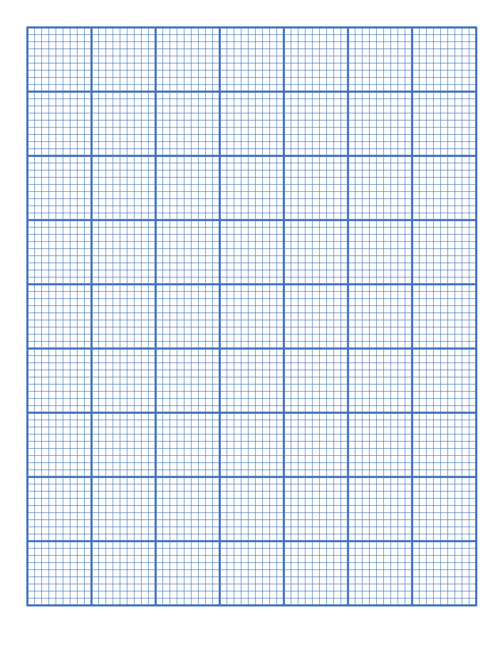 Graphing Paper Free Printable With Numbers