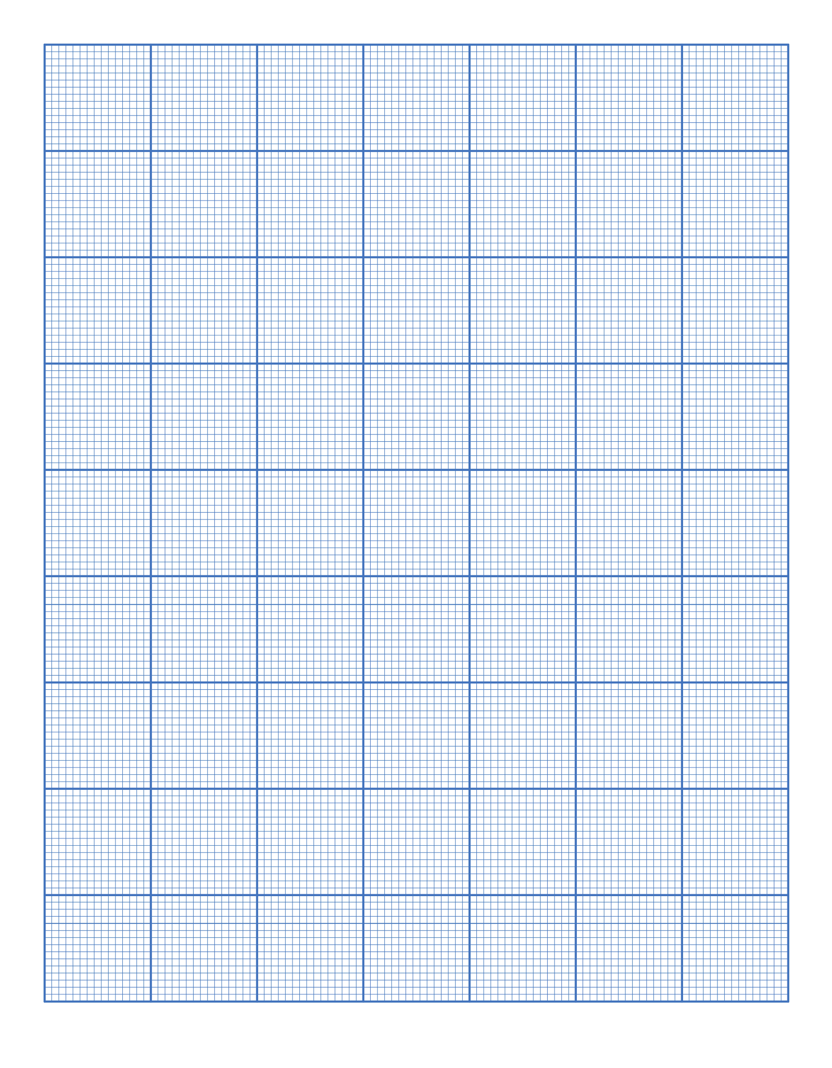 Free 1/2 Inch Graph Paper