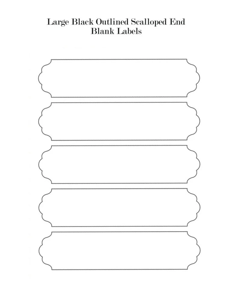Free Printable Labels To Organize Your Stuff In My Own Style
