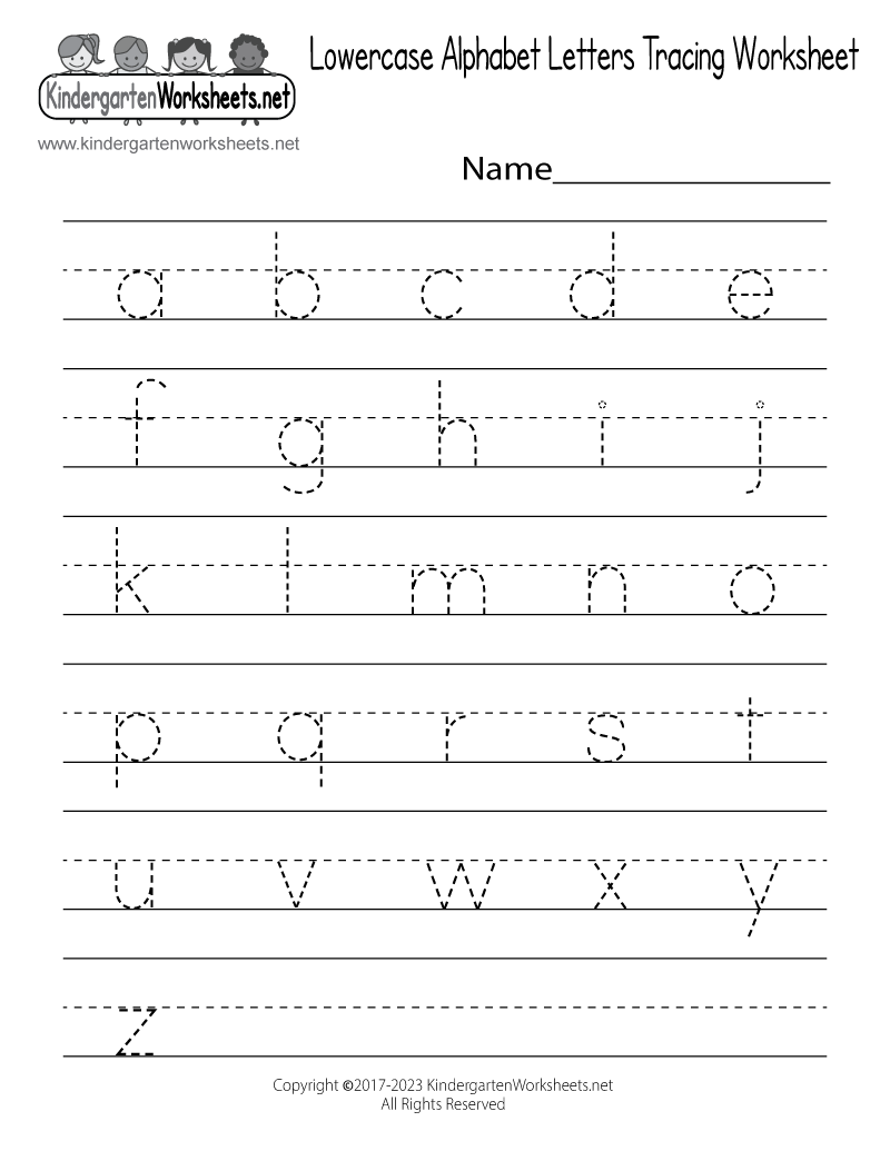 Abc Tracing Worksheets Printable