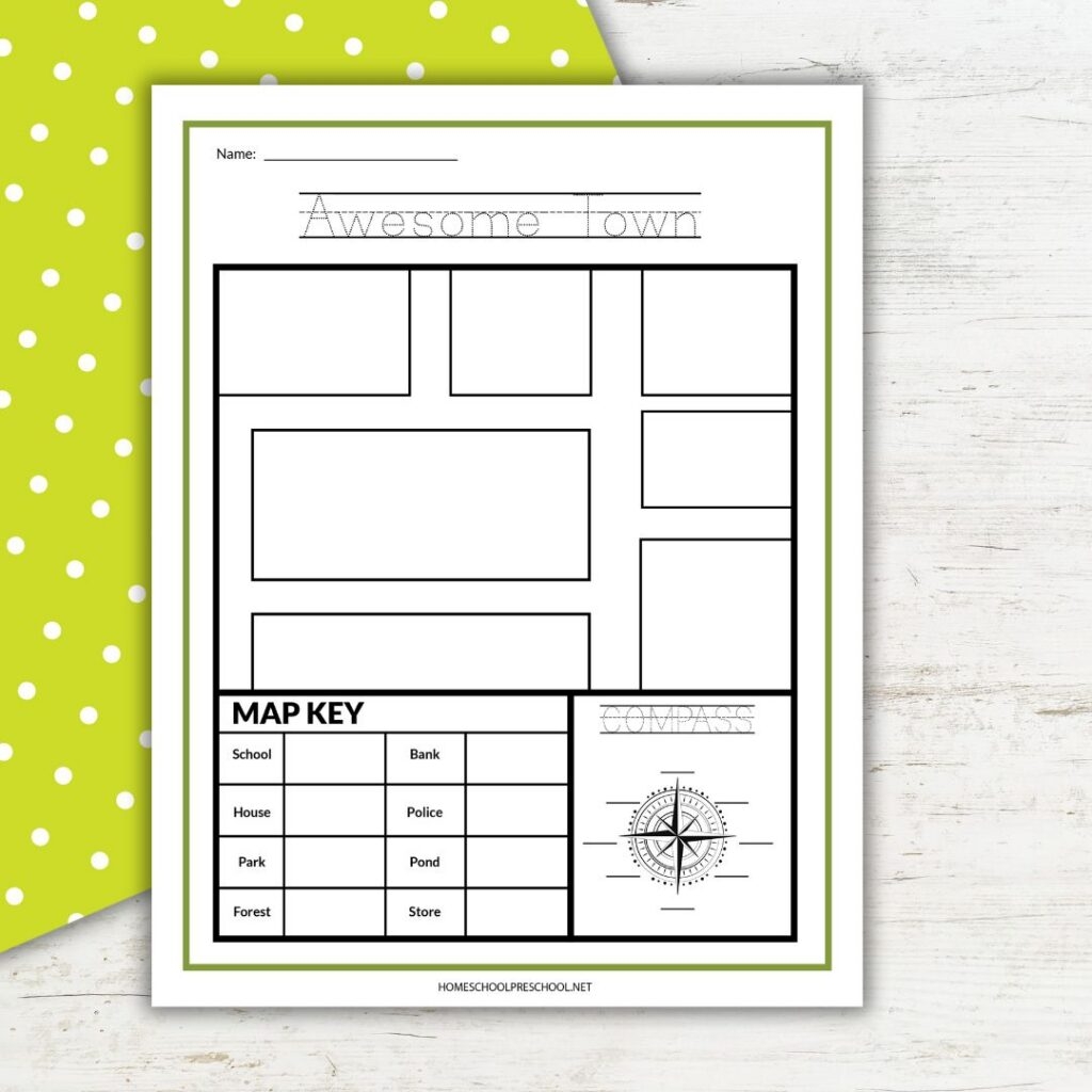 Free Printable Map Skills