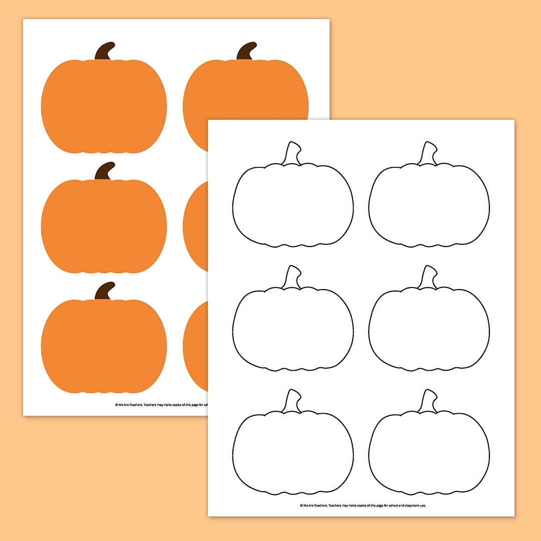 Free Printable Pumpkin Template Bundle For Fall