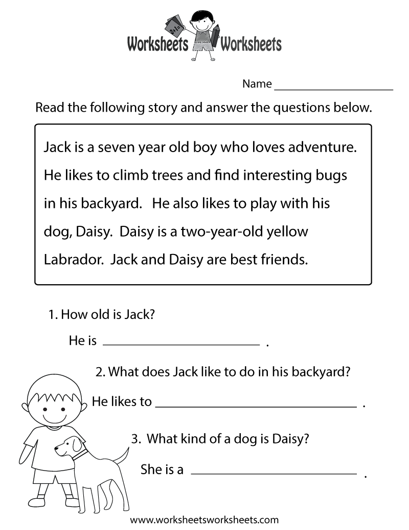 Free Printable Ela Worksheets