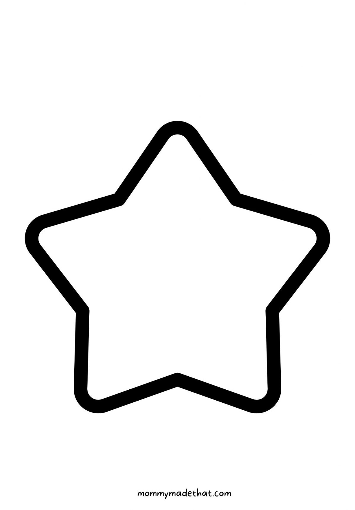 Printable Star Templates