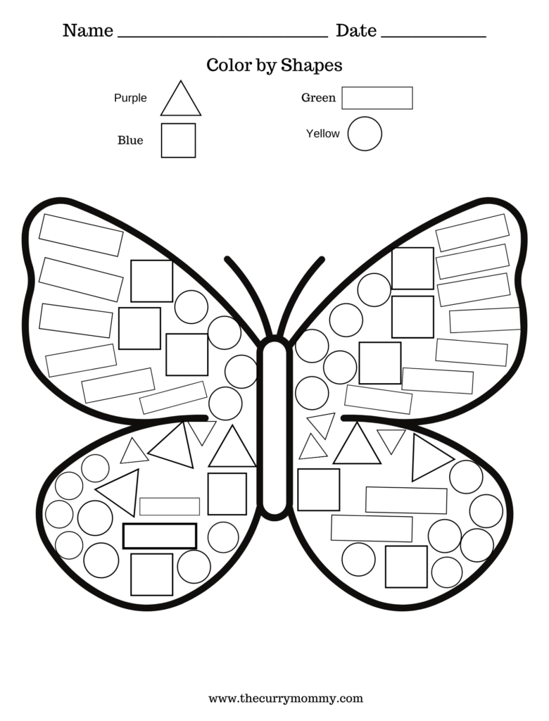 Free Printable Worksheets For Kids The Curry Mommy