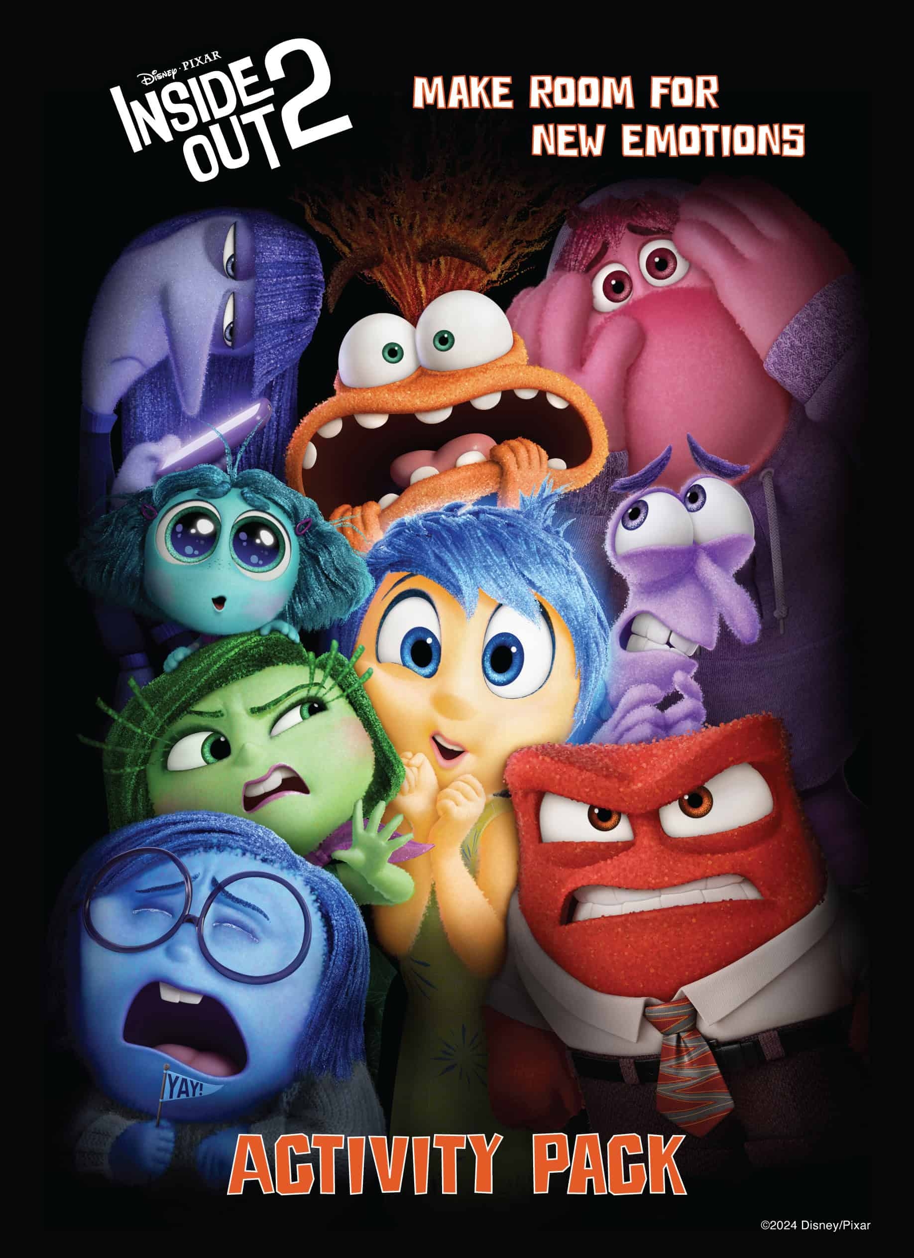 Free Printables Inside Out 2 Activity Pack Hispana Global