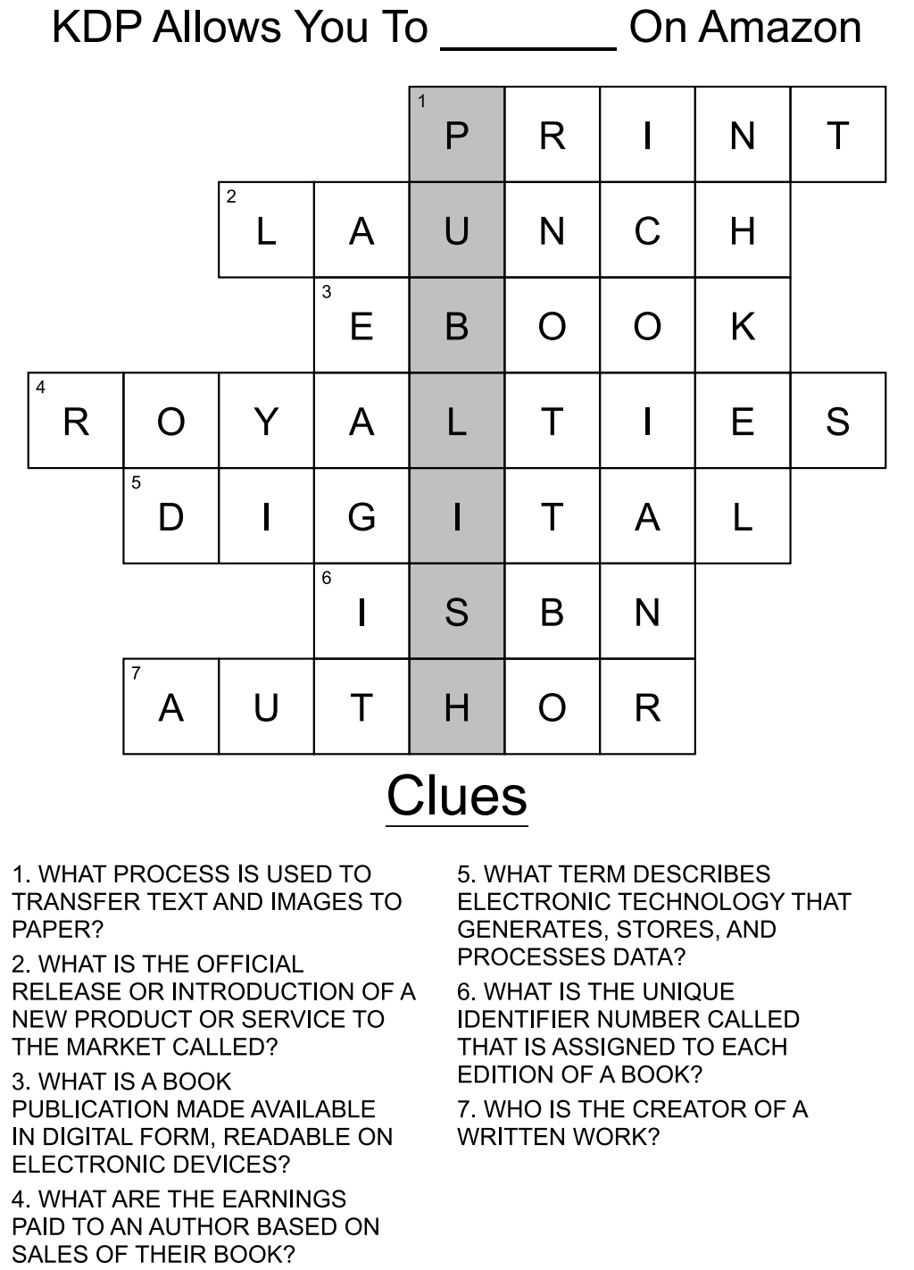 Printable Acrostic Puzzles Free