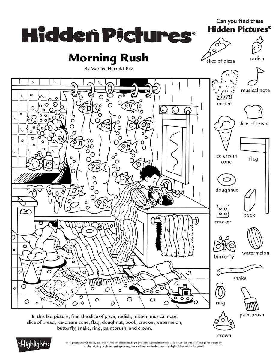 Get Free Printable Hidden Pictures Puzzle Packets And More On Our 