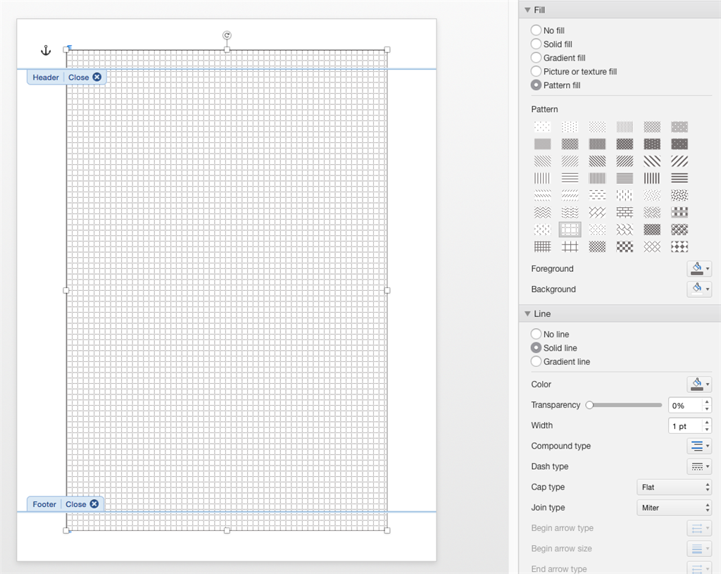 Graph Paper Printable Word