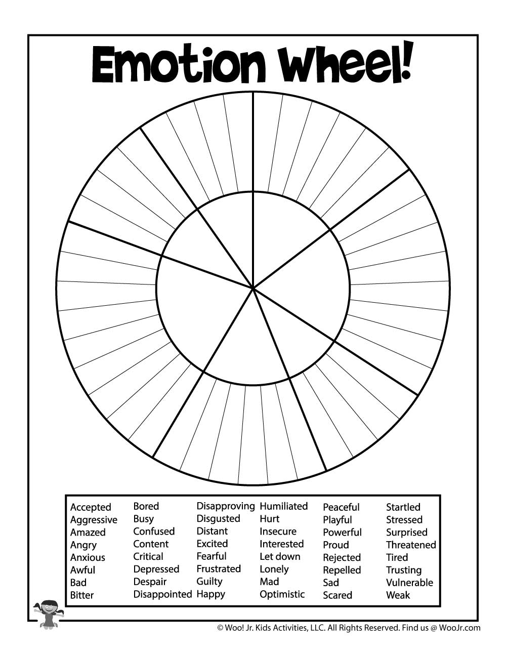 Identifying Emotions Worksheet Free Printable