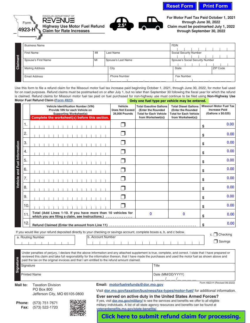 Here s How To Get A Refund For Missouri s Gas Tax Increase 