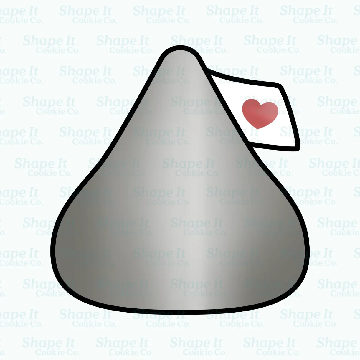 Printable Hershey Kiss Template