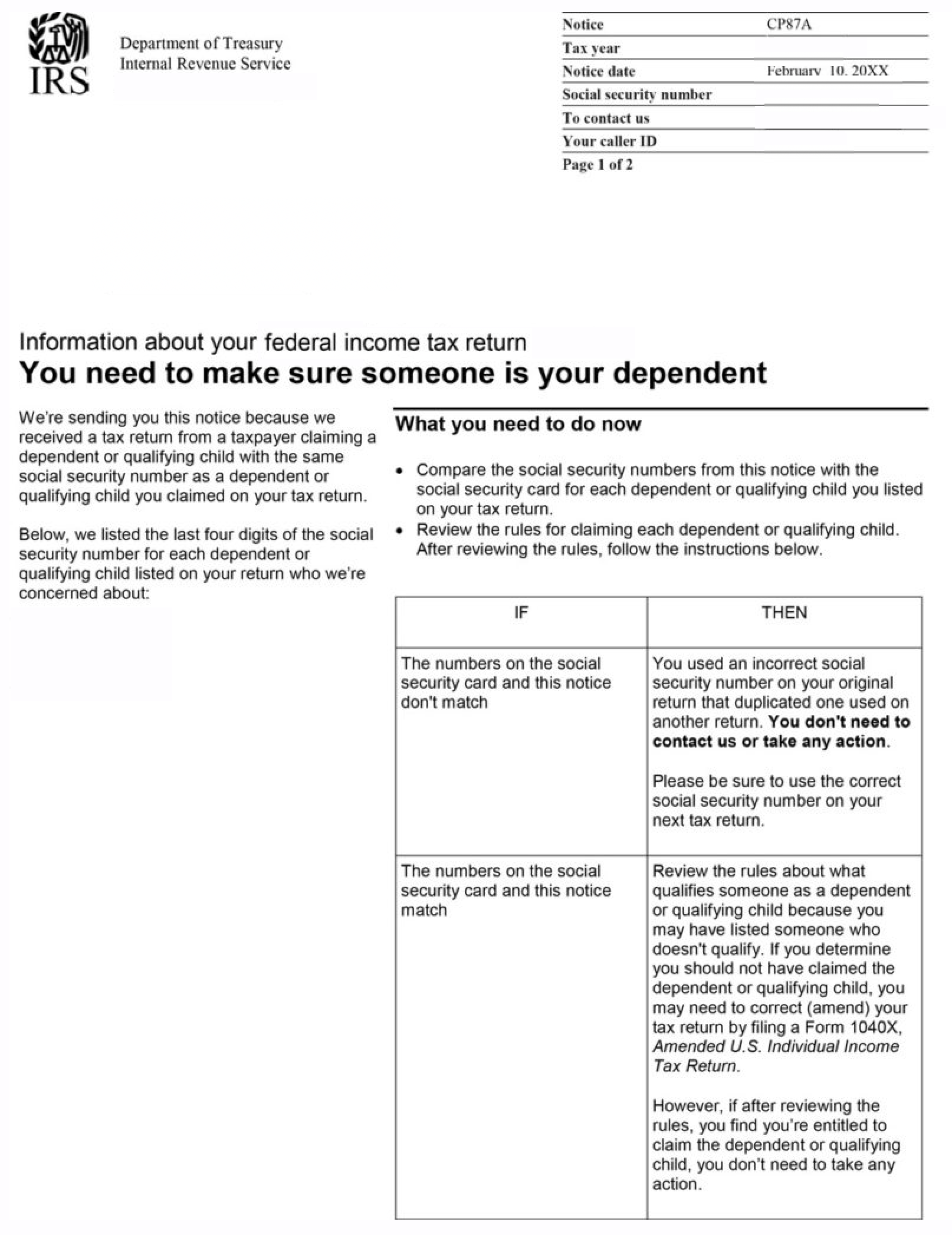 Irs Consent Form To Claim Child As Dependent