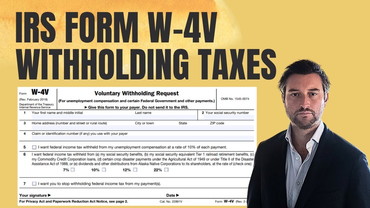 Irs Form W-4v Instructions