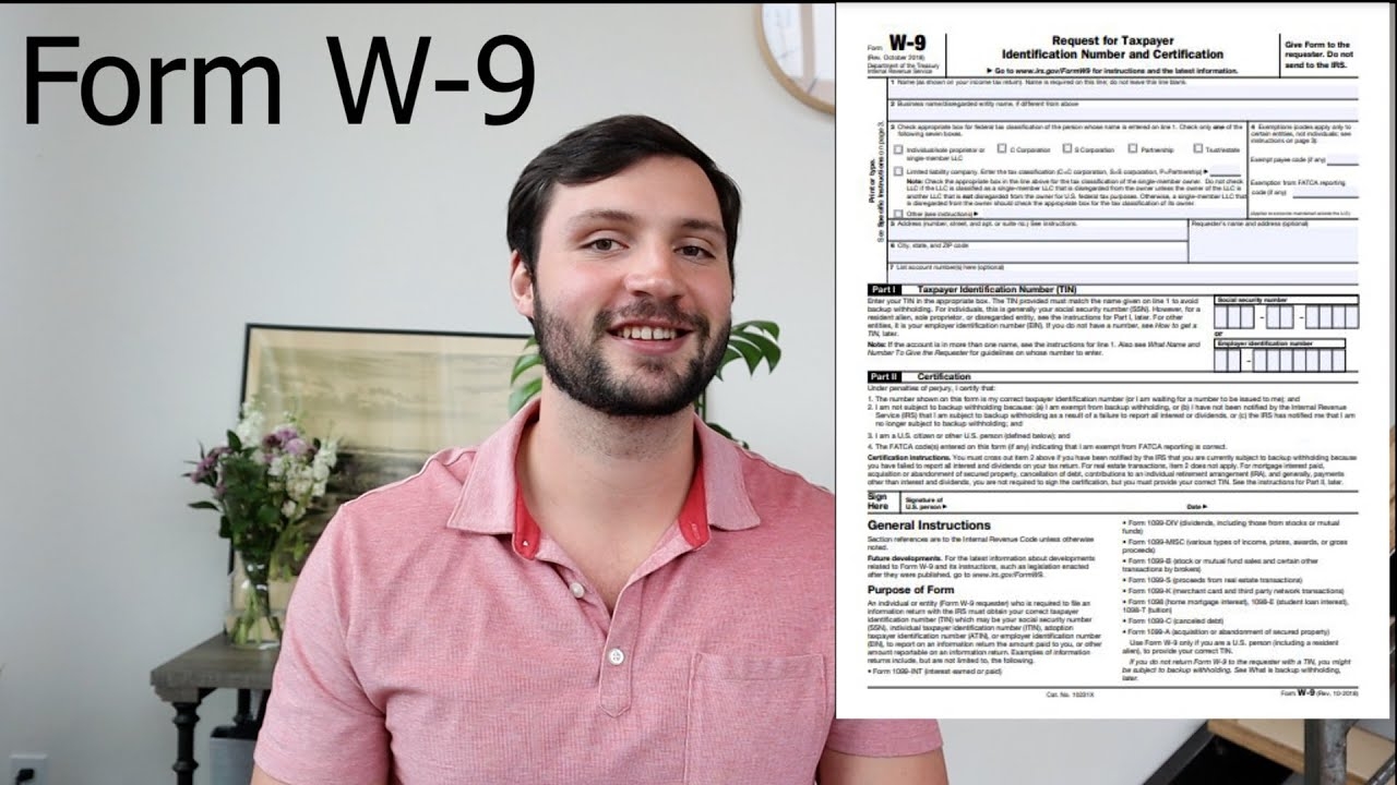 Fw9 Form 2026