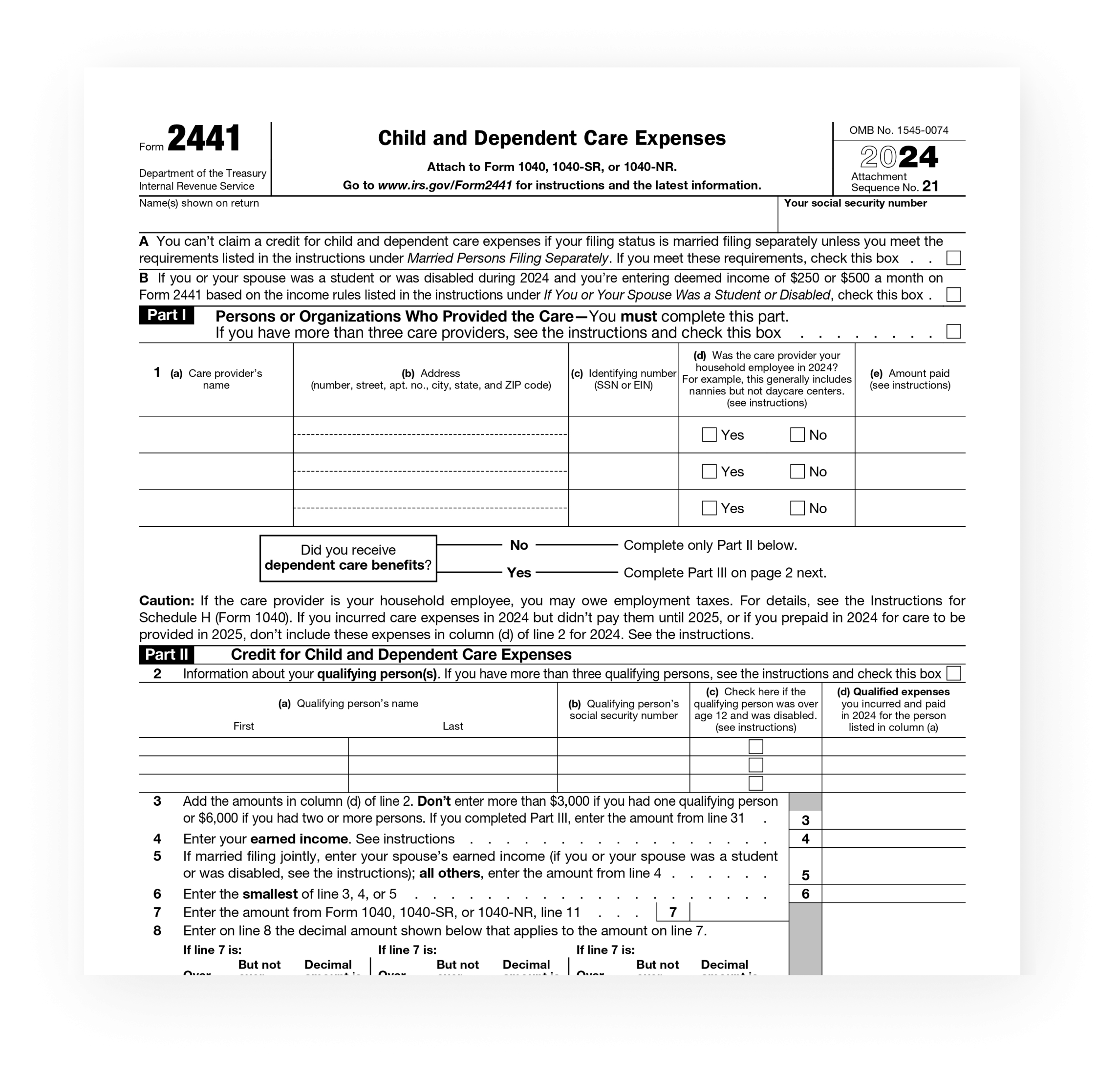 Irs Form For Dependents