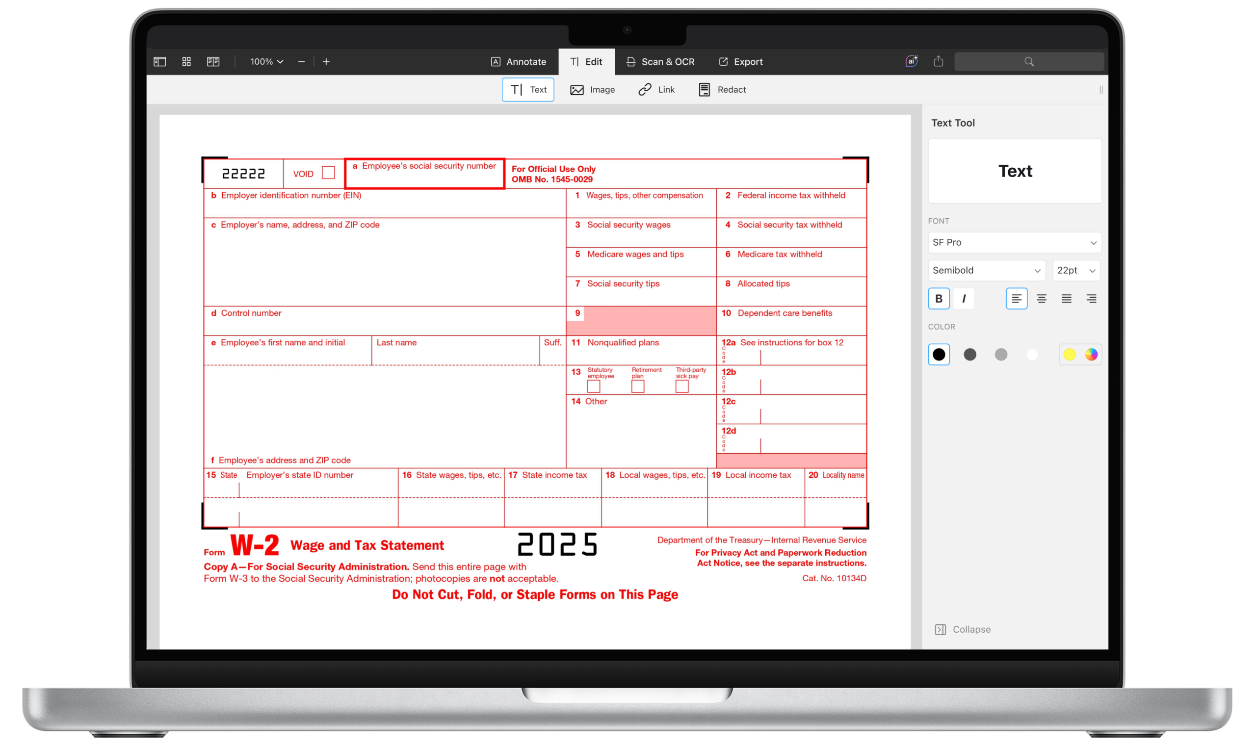 How To Fill Out IRS W2 Form PDF 2024 2025 PDF Expert