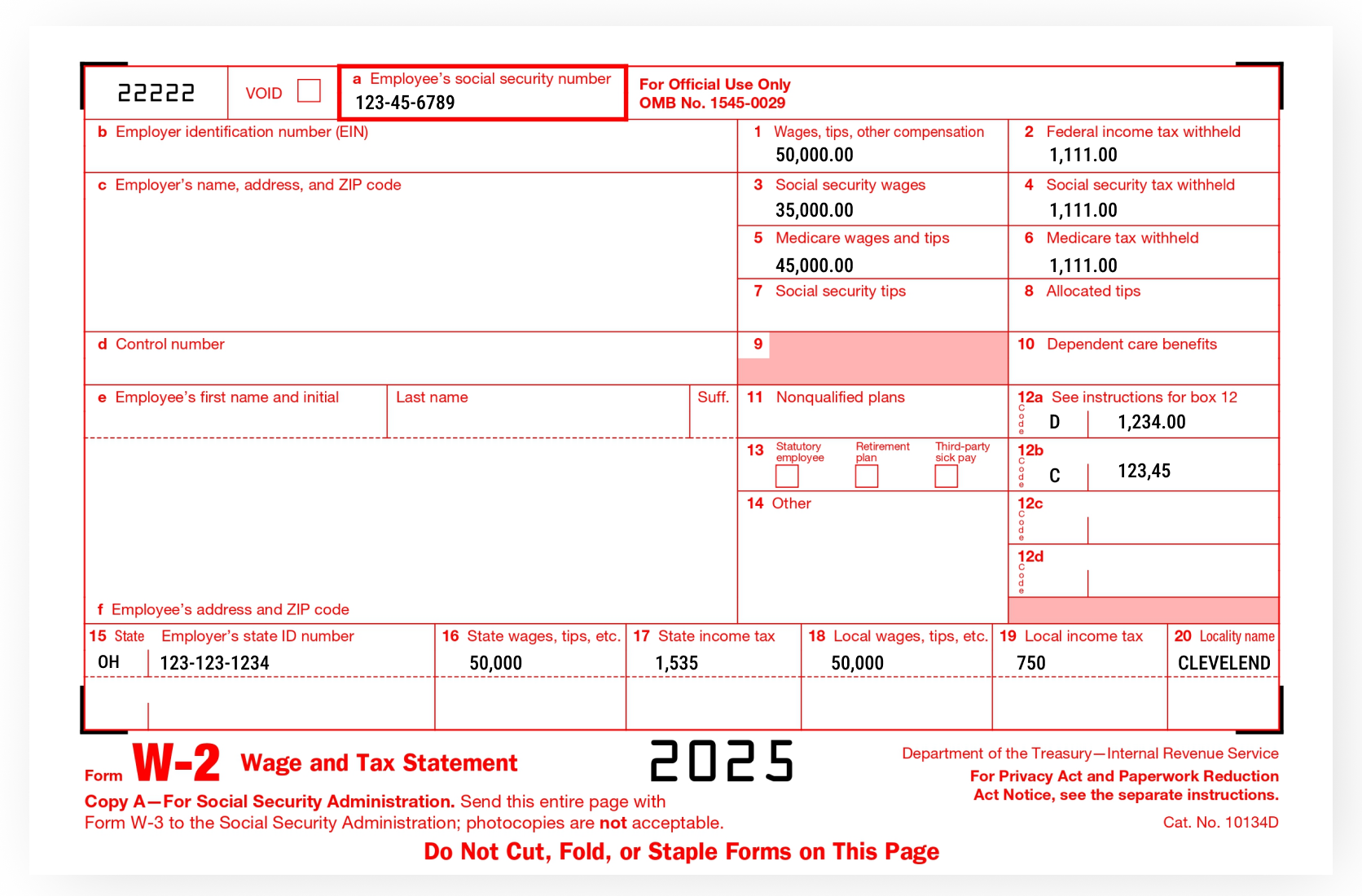 How To Fill Out IRS W2 Form PDF 2024 2025 PDF Expert