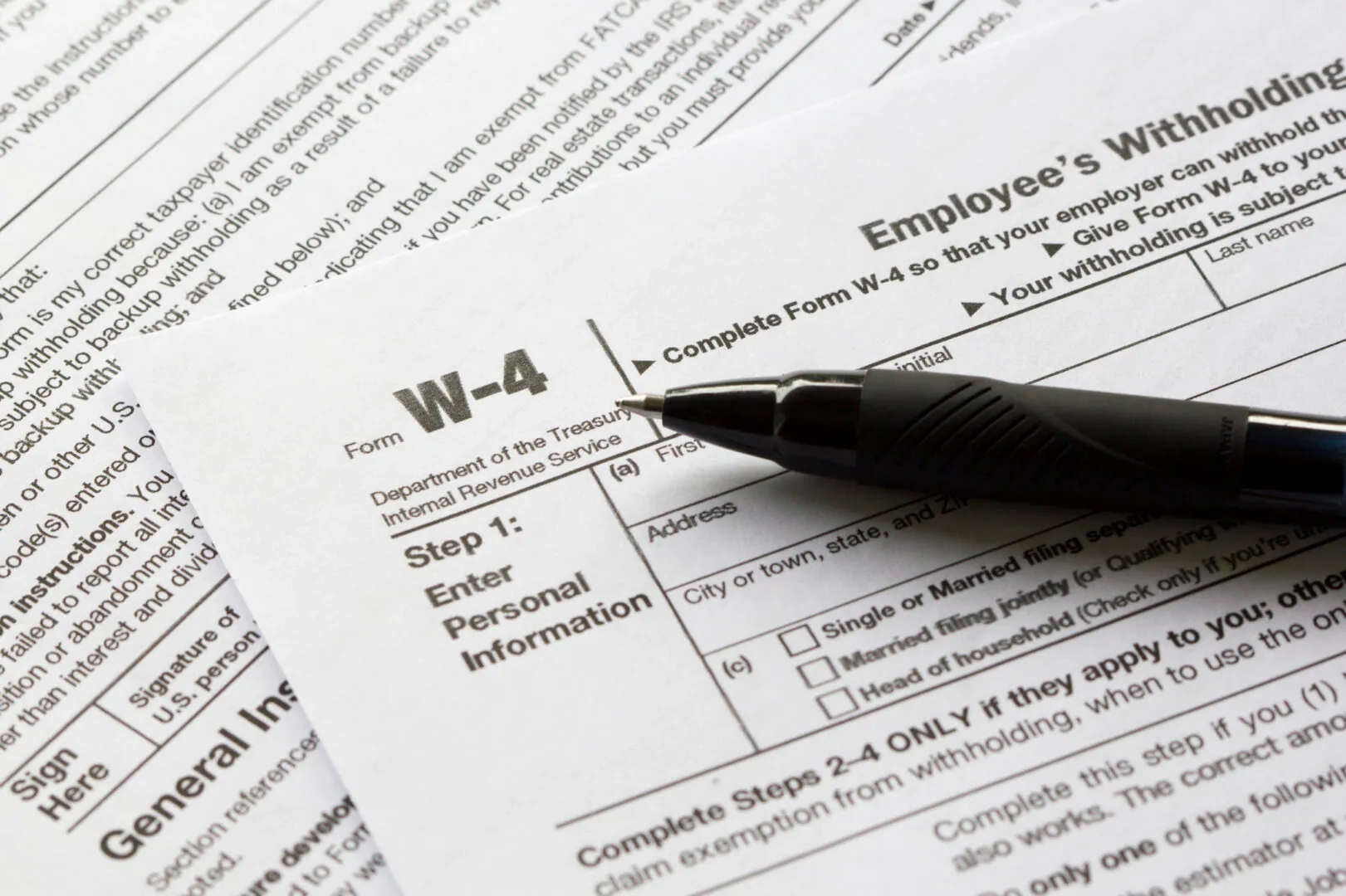 New W-4 Form 2026