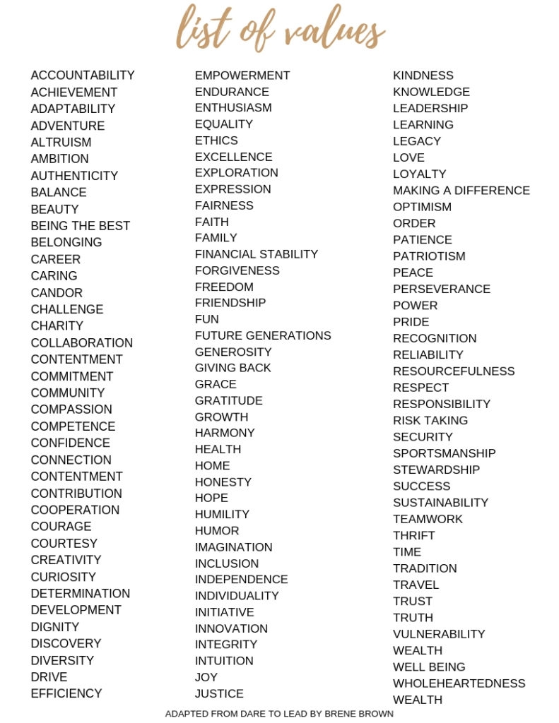 How To Identify Your Core Values To Live Your Best Life Happily 
